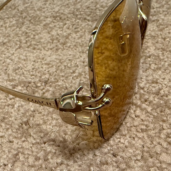 RARE Coach Tea Rose Sunglasses - Picture 4 of 6
